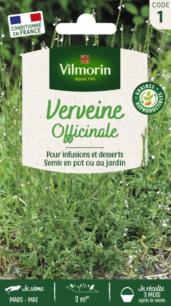 Aromatiques - Verveine Officinale - PACKAGING_RECTO